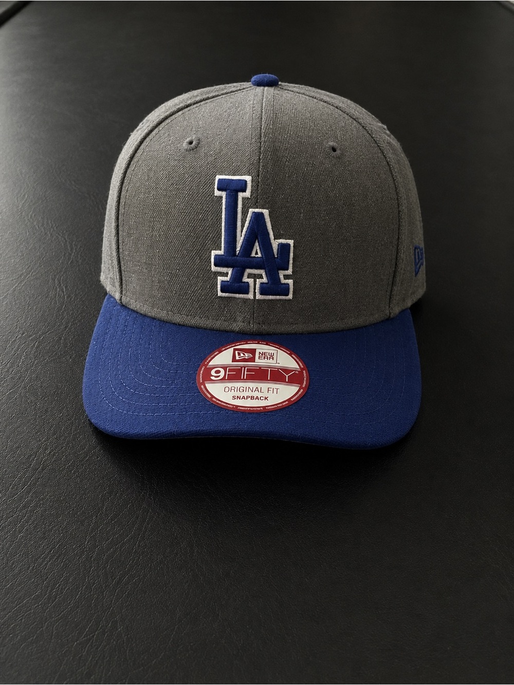 New Era LA Dodgers Two-Tone Snapback - Gray & Royal Blue